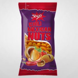 JĖGA žemės riešutai luobelėje Mexican Čili skonio, 100g.