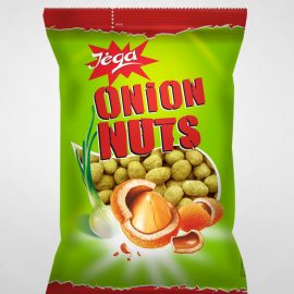 JĖGA žemės riešutai luobelėje su svogūnais, 500g.