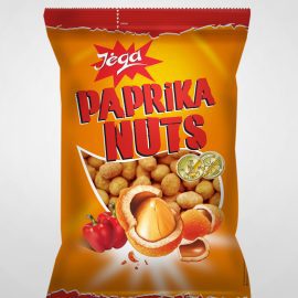 JĖGA žemės riešutai luobelėje su paprika, 500g.