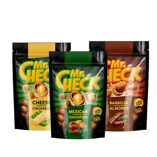 Noci e ceci ricoperti Mr.Check