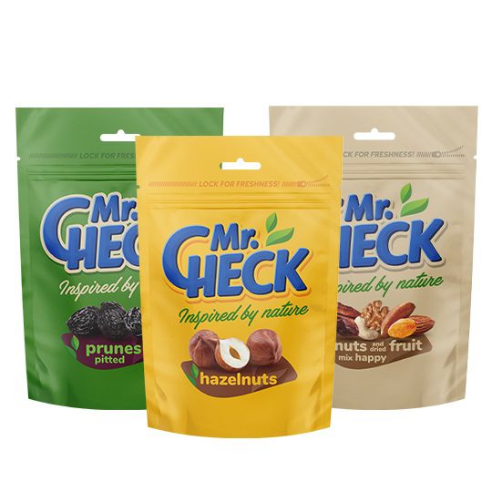 Mix di frutta secca e frutta a guscio Mr.Check, 150 g.