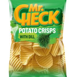 Krapų skonio bulvių traškučiai „Mr. Check“ 90g