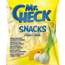 Sūrio skonio bulvių traškučiai „Mr. Check“ 50g