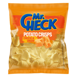 Sūrio skonio bulvių traškučiai „Mr. Check“ 300g