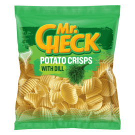 Krapų skonio bulvių traškučiai „Mr. Check“ 300g