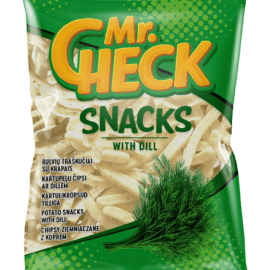 Krapų skonio bulvių traškučiai „Mr. Check“ 50g